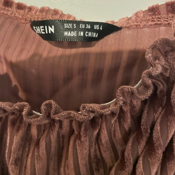 Shein Tank Shiny Textured sz Small 4 - Picture 8 of 8